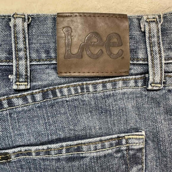 Lee Men’s Relaxed Fit Jeans 36x32 – Classic Blue Denim - Picture 7 of 13